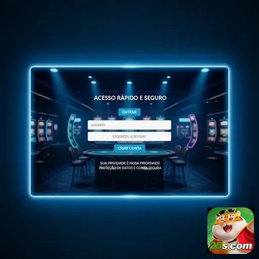 Ilustração de Explore o aplicativo cassino da 25s para jogadores móveis