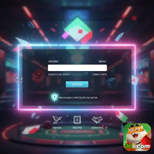 Ilustração de Jogo Responsável com a 25s