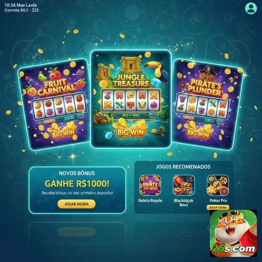 Ilustração de Variedade de Slots Incríveis