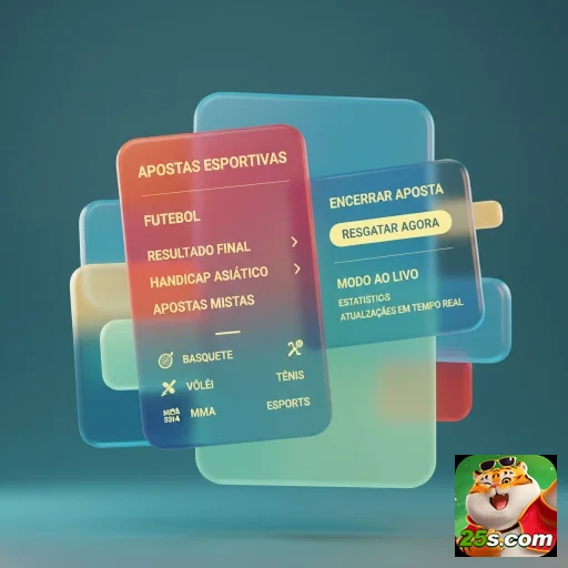 Ilustração de Jogos de Slot Diversificados